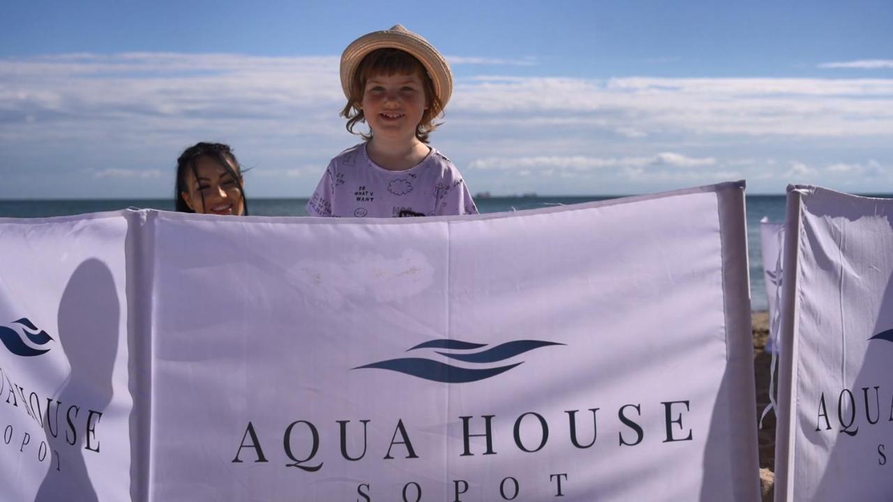 Aqua House Bed and Breakfast Sopot Exteriör bild